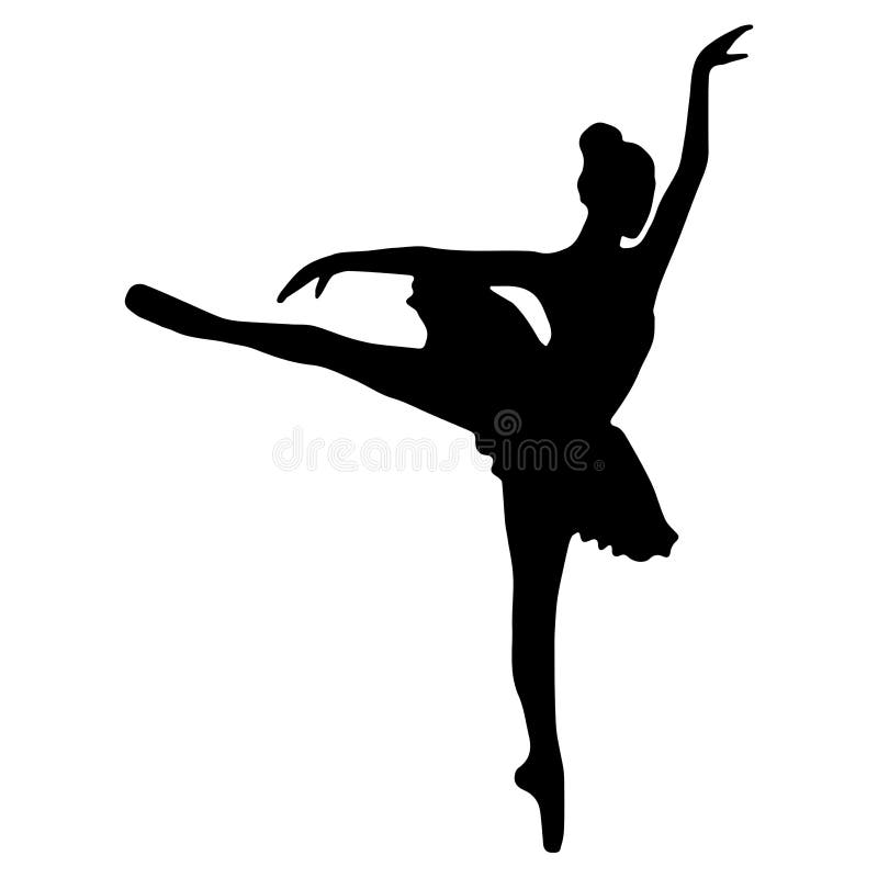 Bailarina De Ballet Silueta Vectores, Iconos, Gráficos y Fondos para  Descargar Gratis