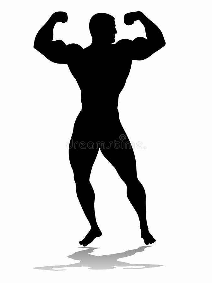 Icon Of Bodybuilder With Double Biceps Pose, Vector Illustration Royalty  Free SVG, Cliparts, Vectors, and Stock Illustration. Image 141047456.