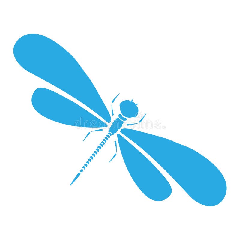Silhouette de libellule de vecteur Illustration graphique de bande dessinée de damselfly d'isolement avec les ailes noires et bla illustration libre de droits Silhouette de libellule de vecteur Illustration graphique de bande dessinée de damselfly d'isolement avec les ailes noires et bla illustration libre de droits