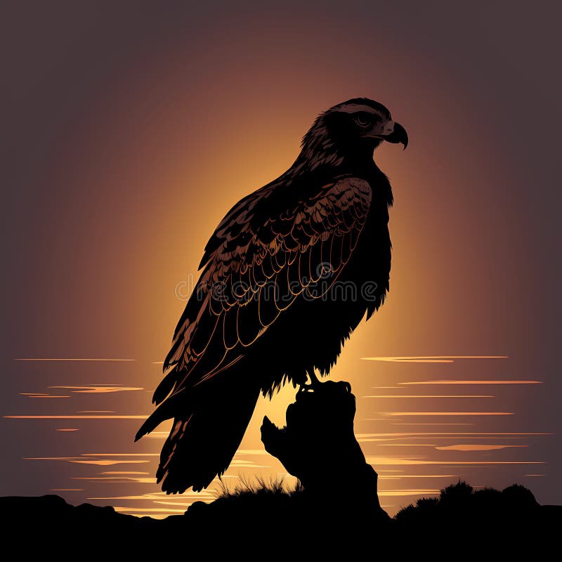 626 Golden Eagle Silhouette Stock Photos Free & RoyaltyFree Stock