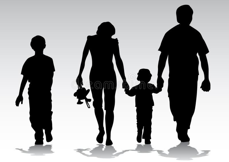 Silhouette family