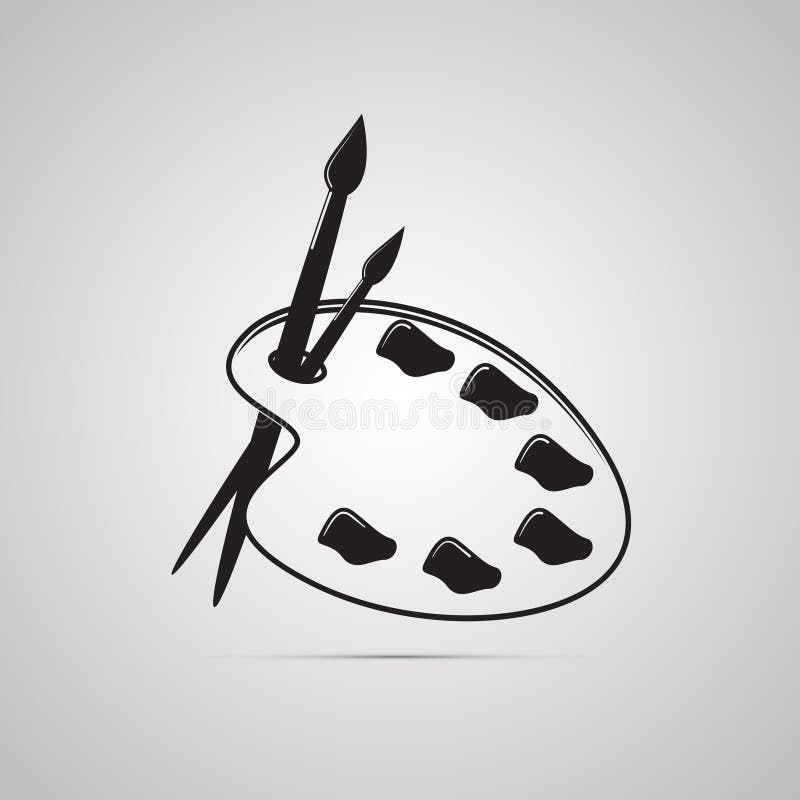 Artist Palette Silhouette Stock Illustrations 2,716 Artist Palette