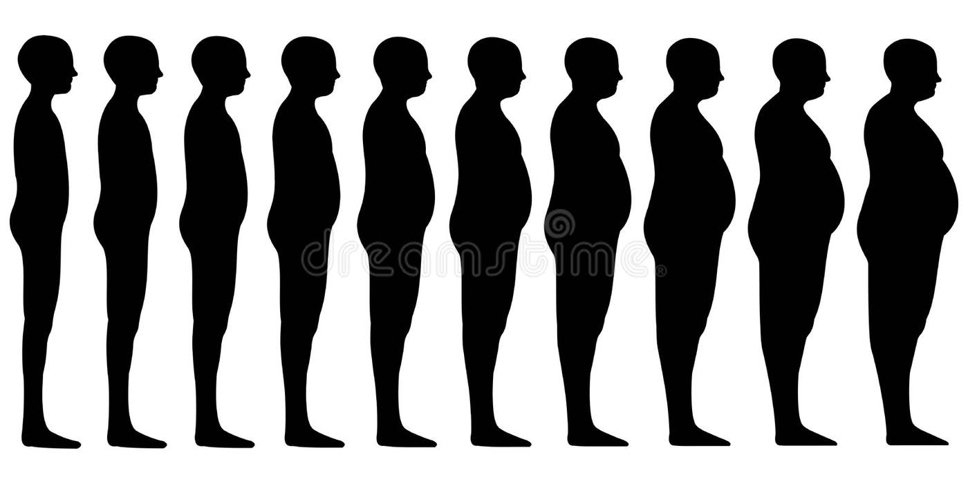 Silhouette Fat Man Stock Illustrations – 2,595 Silhouette Fat Man Stock ...