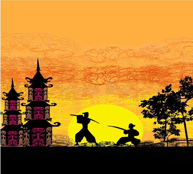 Silhouette Ninjas Stock Illustrations – 64 Silhouette Ninjas Stock  Illustrations, Vectors & Clipart - Dreamstime