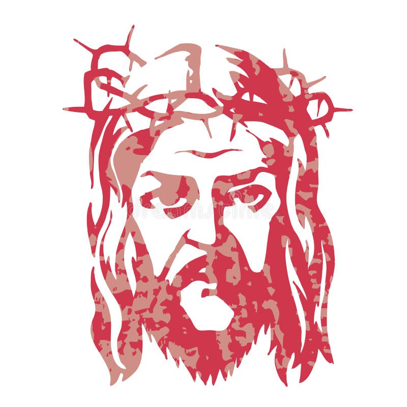 Jesus Face Stock Illustrations – 3,863 Jesus Face Stock Illustrations ...