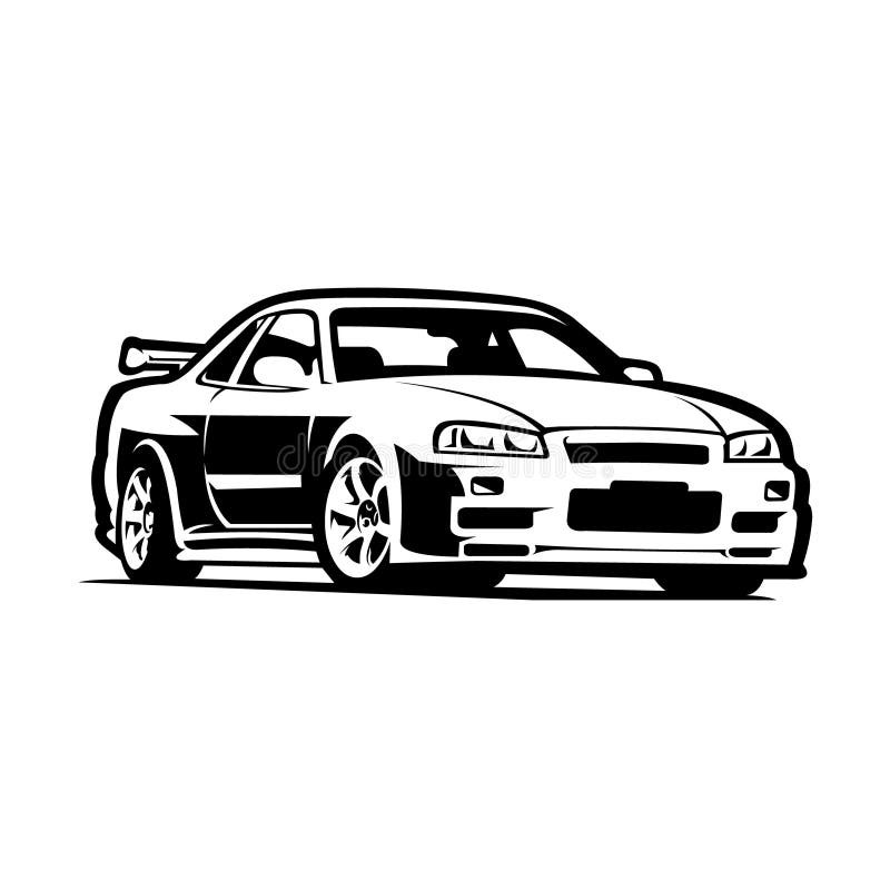 Jdm Car Coloring Page - Car Coloring Pages For Adults - 1024 x 681 gif