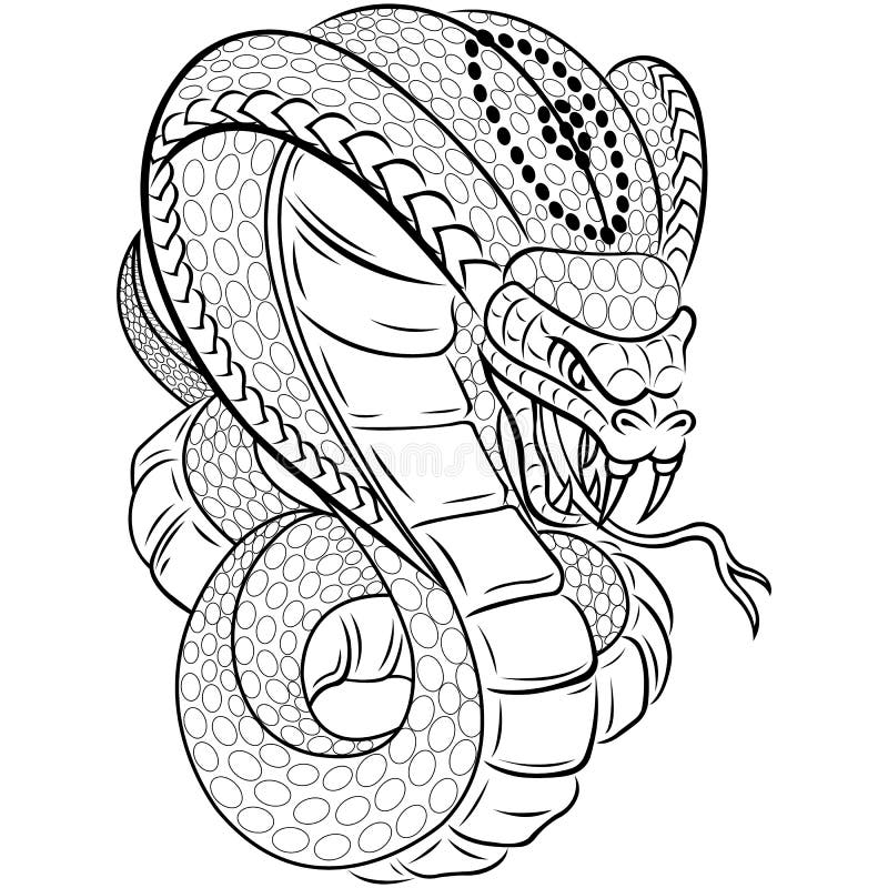 Featured image of post King Cobra Snake Realistic Snake Head Drawing The king cobra is considered to be a very dangerous snake for various reasons and has a fearsome reputation in its range although like other snakes it typically avoids we prepared a step by step lesson on how to draw a king cobra snake