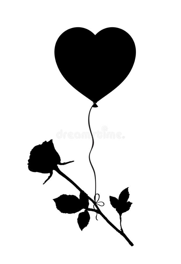 icône du logo ballon coeur noir 17205254 Art vectoriel chez Vecteezy