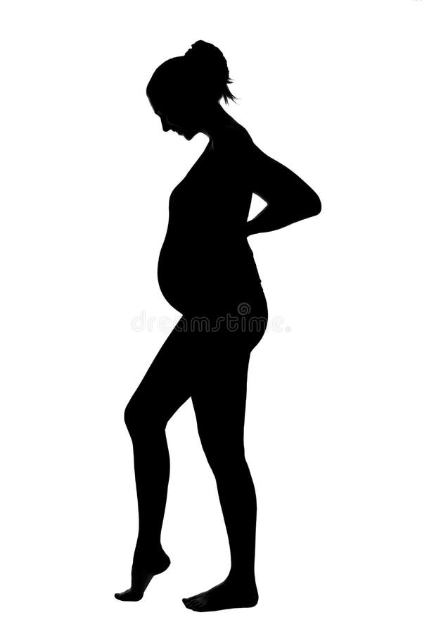 female silhouette full body