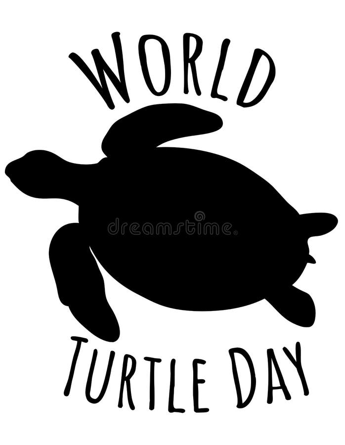 tortue 世界 черепахи день силуэт знак мировой