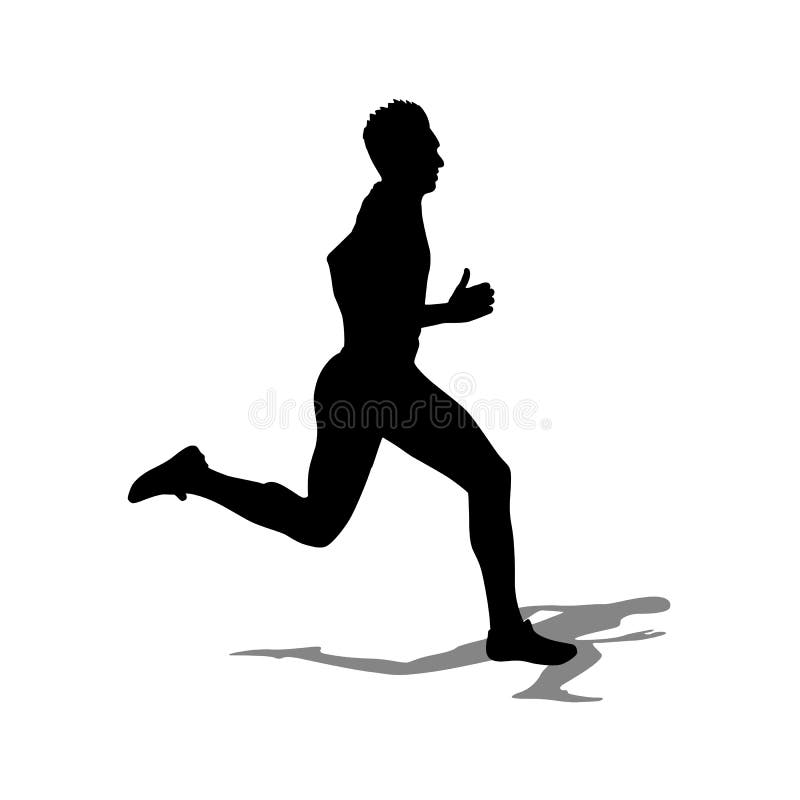 Silhouettes courantes illustration stock Silhouettes courantes illustration stock