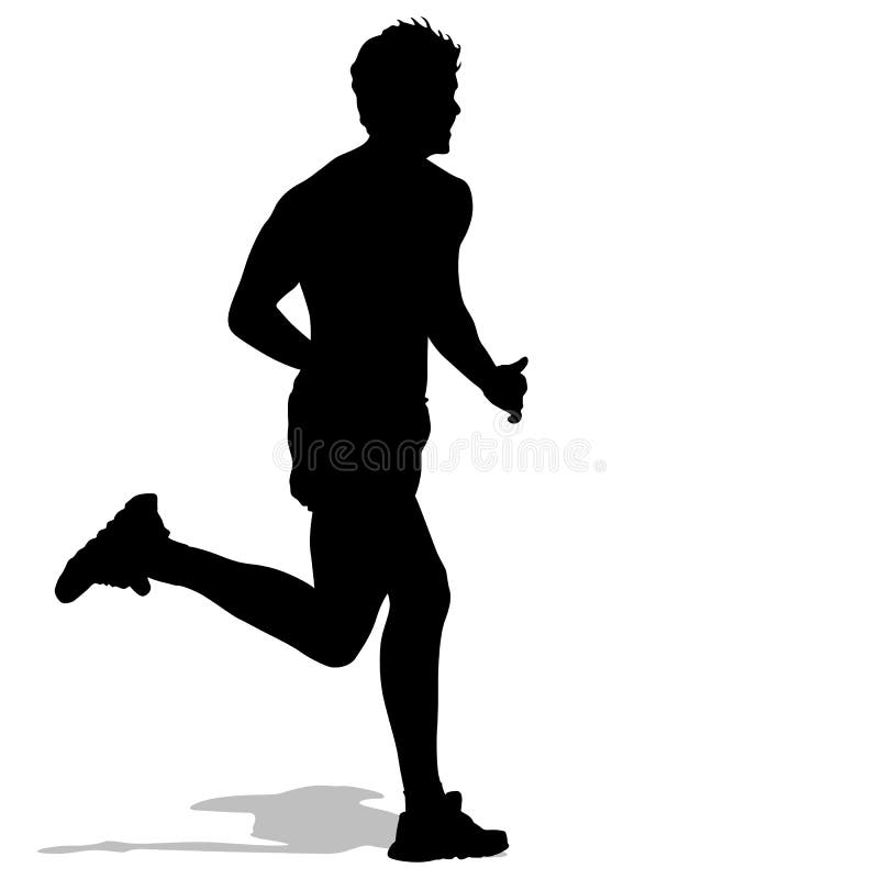 Silhouettes courantes Illustration de vecteur illustration libre de droits Silhouettes courantes Illustration de vecteur illustration libre de droits