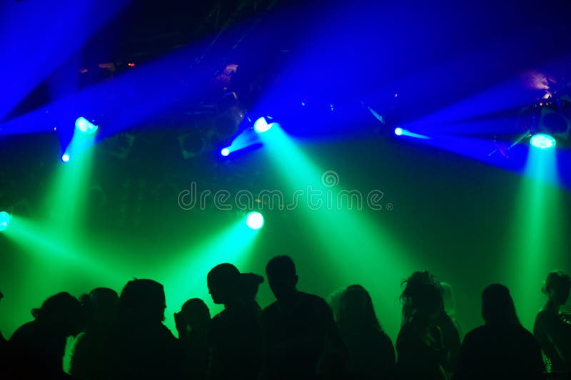 Green Rave stock photo. Image of shine, spotlight, strange - 97134