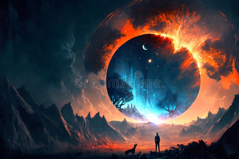 Burning Portal Stock Illustrations – 302 Burning Portal Stock ...