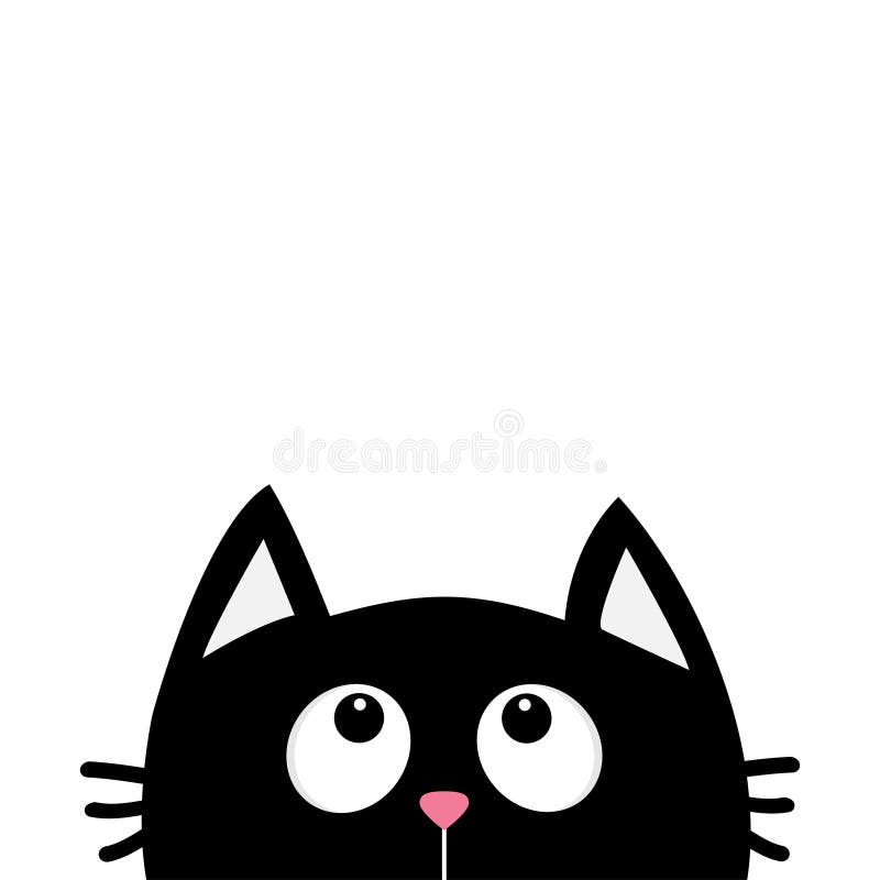 Vetores de Jogo Do Gato Dois Preto Que Olha Acima Amigos Para Sempre  Personagem De Banda Desenhada Bonito Animal Kawaii Cartão Do Amor Estilo  Liso Do Projeto Fundo Branco Isolado e mais