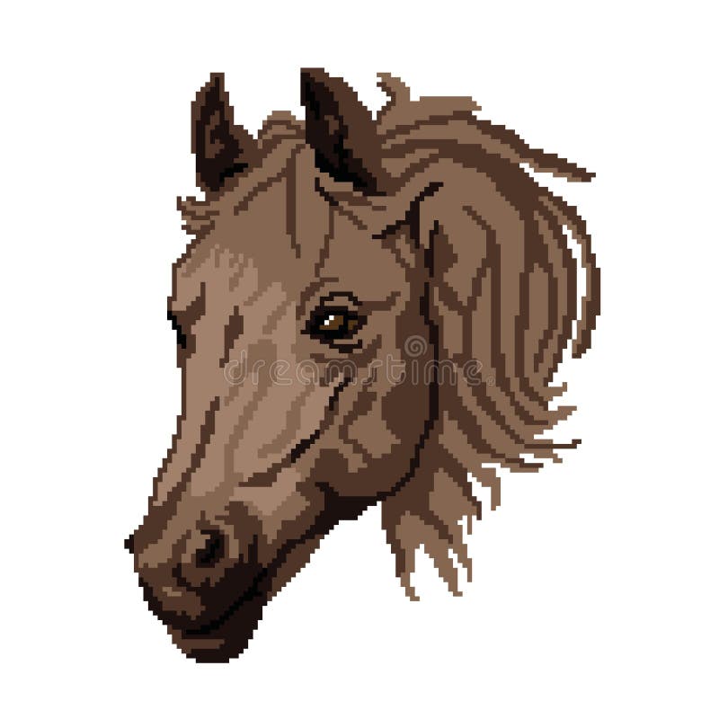 Silhueta De Cavalo Preto No Estilo Plano. Desenho Adequado Silhueta De Cavalo Preto No Estilo Plano. Desenho Adequado
