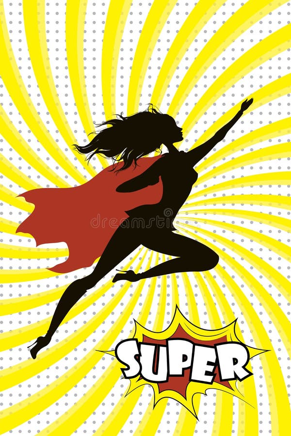 Super Heroína Com Telefone Celular Royalty Free SVG, Cliparts, Vetores, e  Ilustrações Stock. Image 82999165