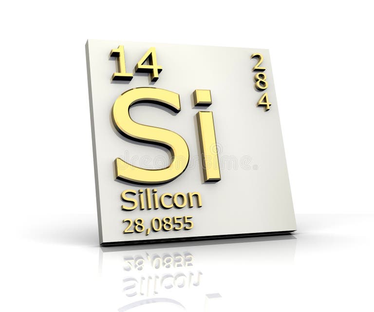 Chemistry Table Silicon Stock Illustrations 672 Chemistry Table