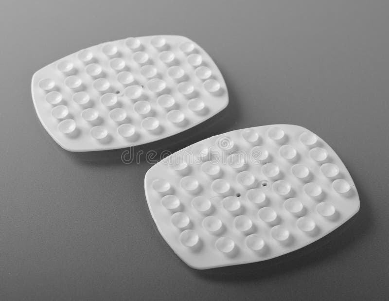 ANTI SLIP RUBBER GRIP SOAP SUCTION HOLDER PAD PACK OF 2 