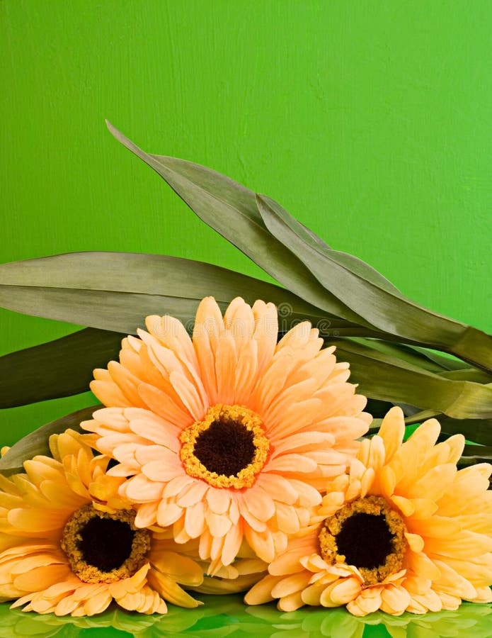 Silk flowers stock image. Image of artificial, yellow 14215215