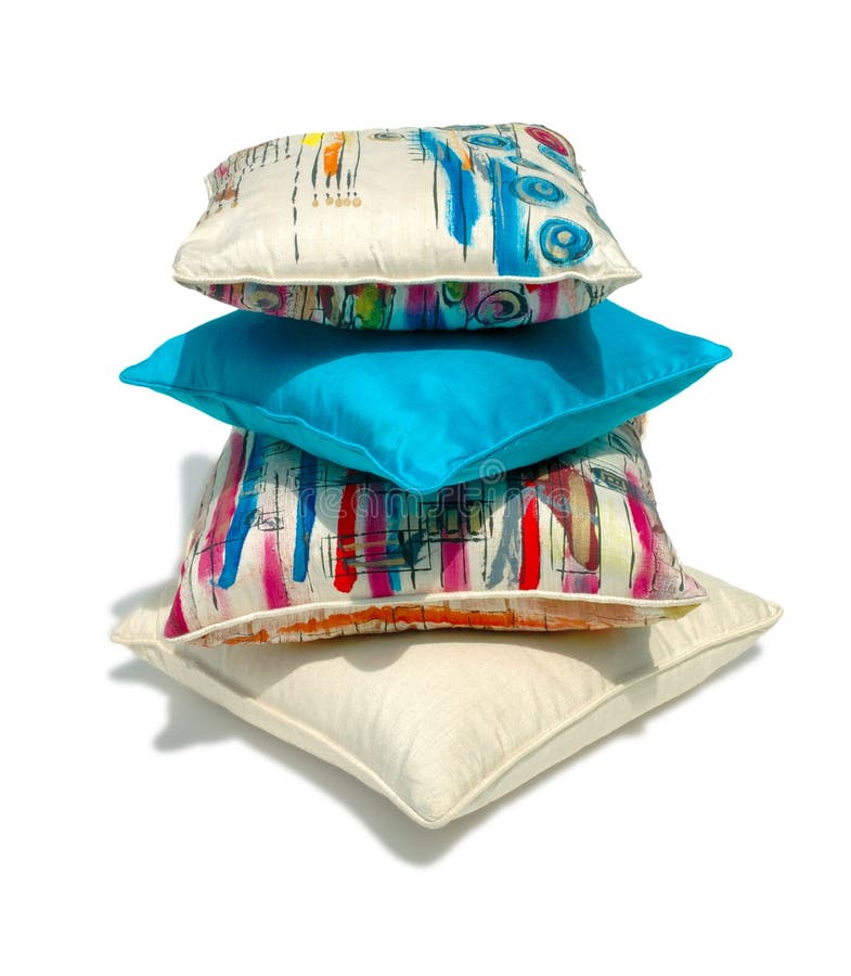 Luxury pillows stock image. Image of luxury, textile 14398867
