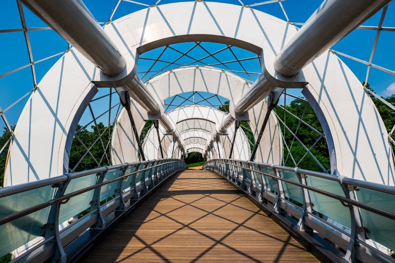 The Silk Worm bridge in Montmartre Park, Seorae-Maeul, Seocho-gu, Seoul, South Korea royalty free stock photo The Silk Worm bridge in Montmartre Park, Seorae-Maeul, Seocho-gu, Seoul, South Korea royalty free stock photo