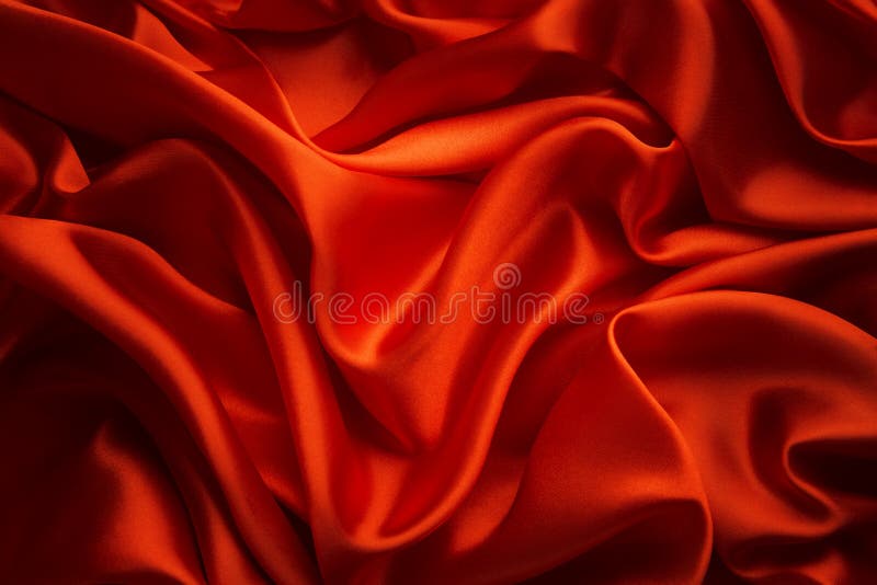 Silk предпосылка ткани, красные волны ткани сатинировки, абстрактная текстура стоковые изображения rf Silk предпосылка ткани, красные волны ткани сатинировки, абстрактная текстура стоковые изображения rf