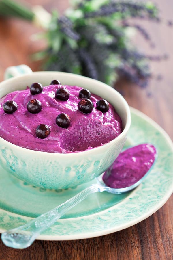Silken tofu dessert stock photo. Image of berry, closeup 30511138