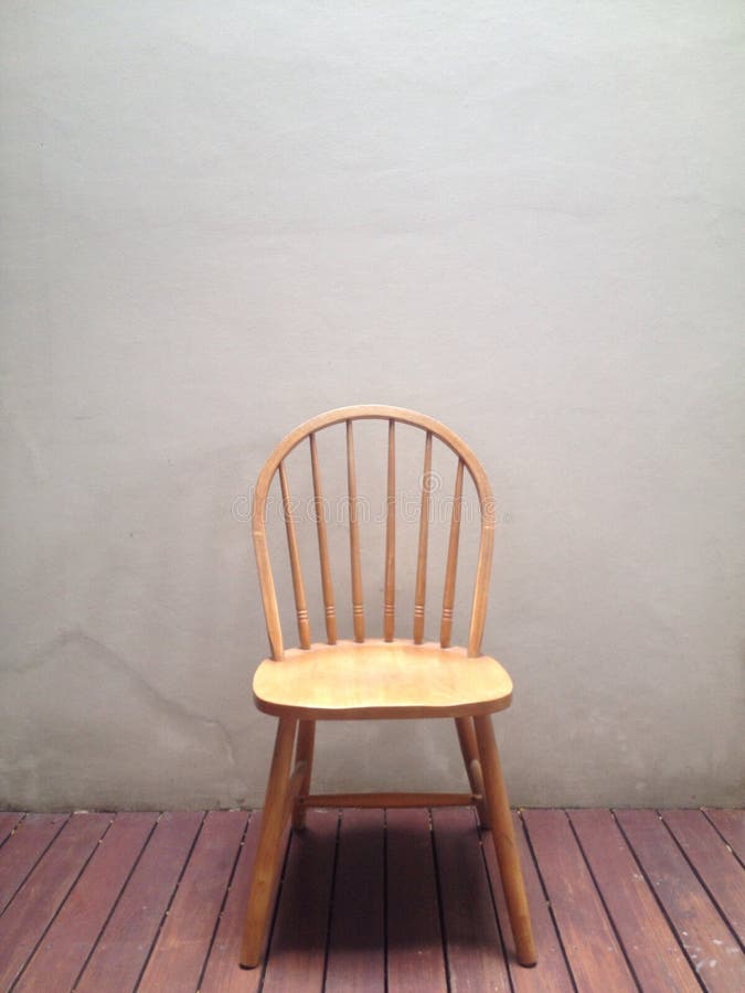 Silla de madera fotografía de archivo libre de regalías Silla de madera fotografía de archivo libre de regalías
