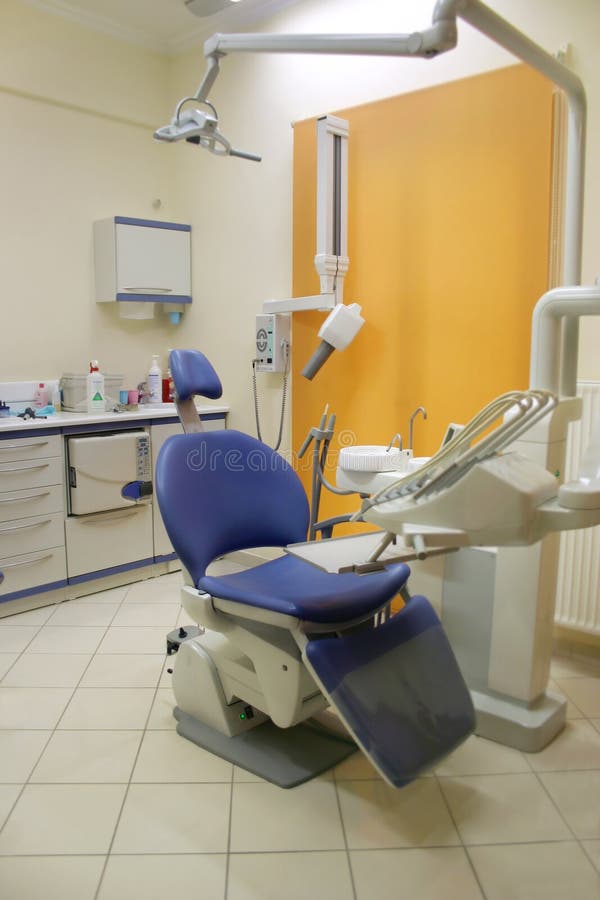 Silla del dentista imagen de archivo Silla del dentista imagen de archivo
