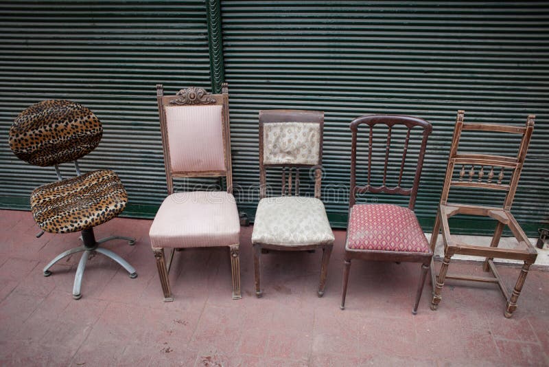 De La Mano Vintage En Venta Foto de archivo - Imagen de silla, sitio: 49132904