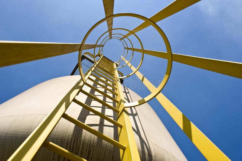 Silo access royalty free stock images