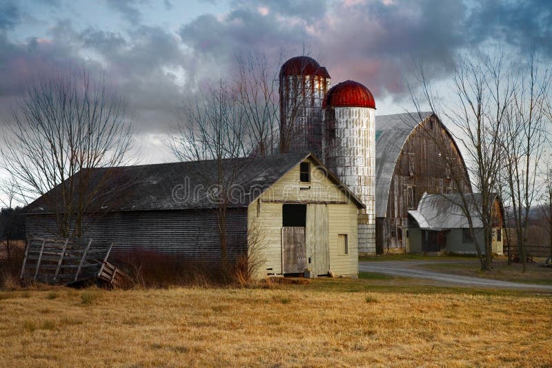 Silo's II royalty-vrije stock foto Silo's II royalty-vrije stock foto