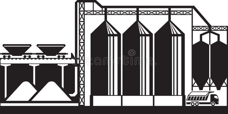 silos clipart