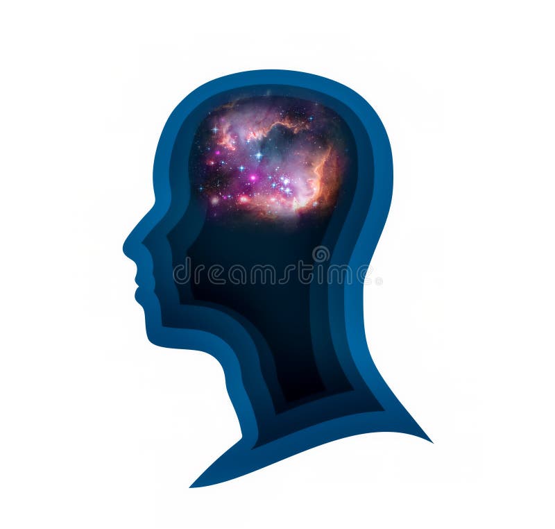 Silueta de una cabeza del ` s del hombre ilustración del vector Silueta de una cabeza del ` s del hombre ilustración del vector