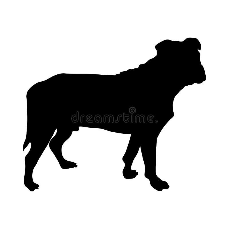 Silueta del perro de Rottweiler libre illustration Silueta del perro de Rottweiler libre illustration