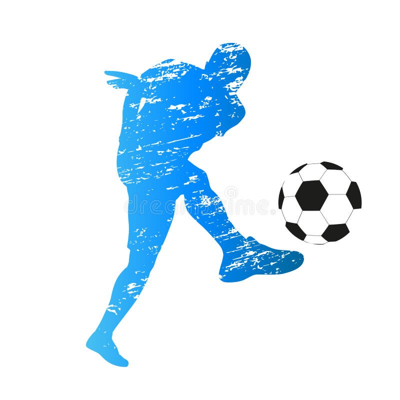 pics Jugador De Futbol Png Vector silueta del vector del jugador de
