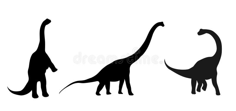 Siluetas de dinosaurios libre illustration Siluetas de dinosaurios libre illustration