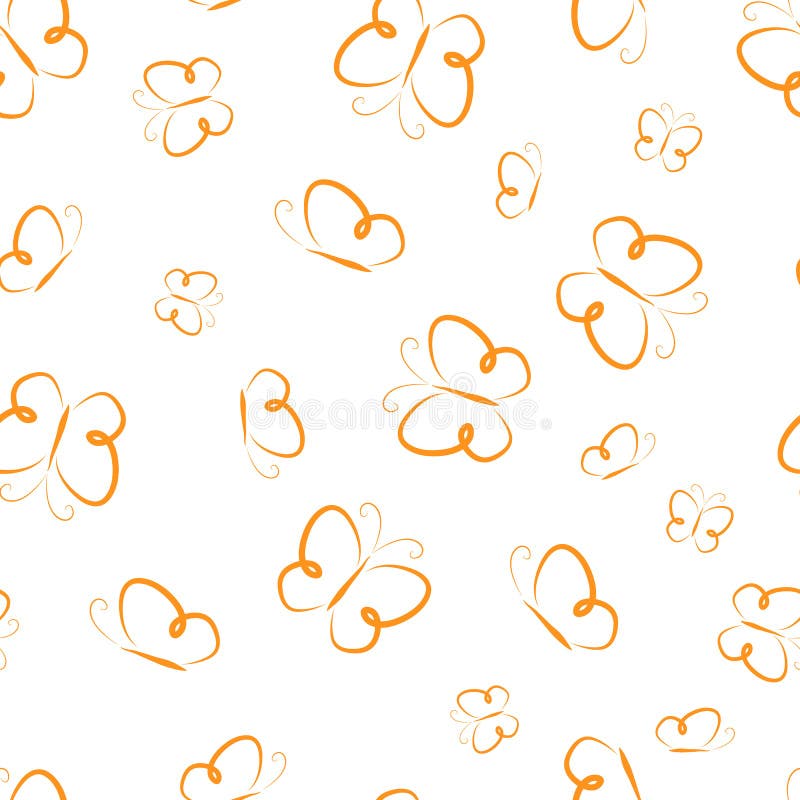 Siluetas inconsútiles del modelo de las mariposas que dibujan las mariposas del vuelo para las cubiertas del papel pintado que im ilustración del vector Siluetas inconsútiles del modelo de las mariposas que dibujan las mariposas del vuelo para las cubiertas del papel pintado que im ilustración del vector