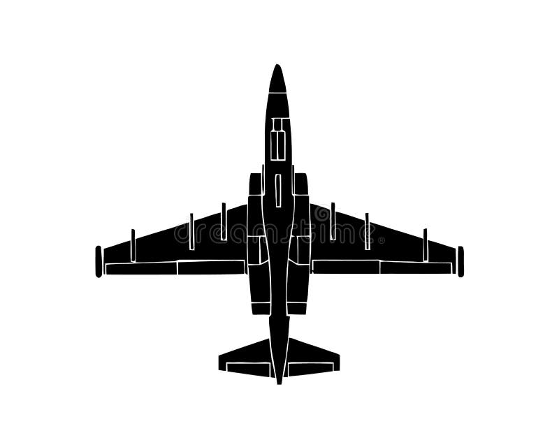 Siluetta nera degli ærei militari su fondo bianco Aereo da caccia Illustrazione di vettore illustrazione di stock Siluetta nera degli ærei militari su fondo bianco Aereo da caccia Illustrazione di vettore illustrazione di stock