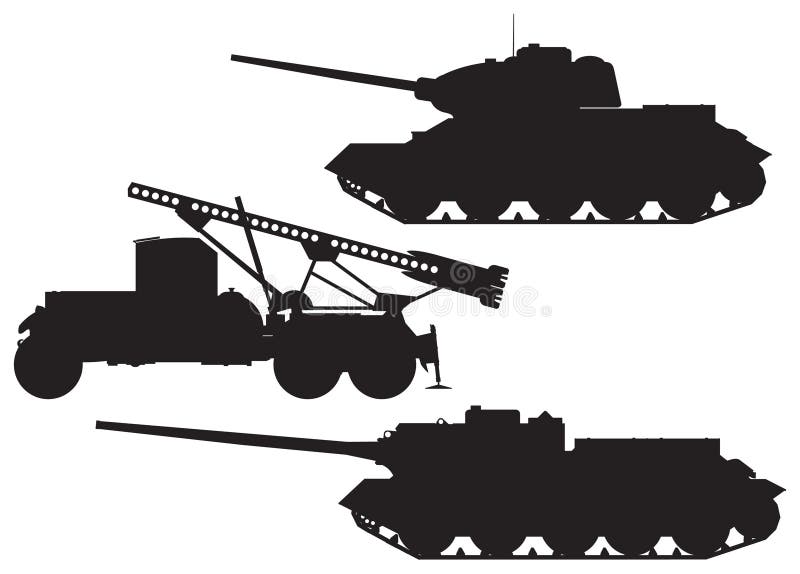 Siluette di vettore di tecnica di battaglia dell'esercito royalty illustrazione gratis Siluette di vettore di tecnica di battaglia dell'esercito royalty illustrazione gratis