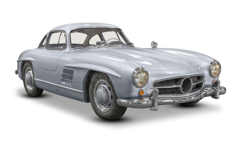 Silver antique car stock image. Image of oldfashioned - 236584435