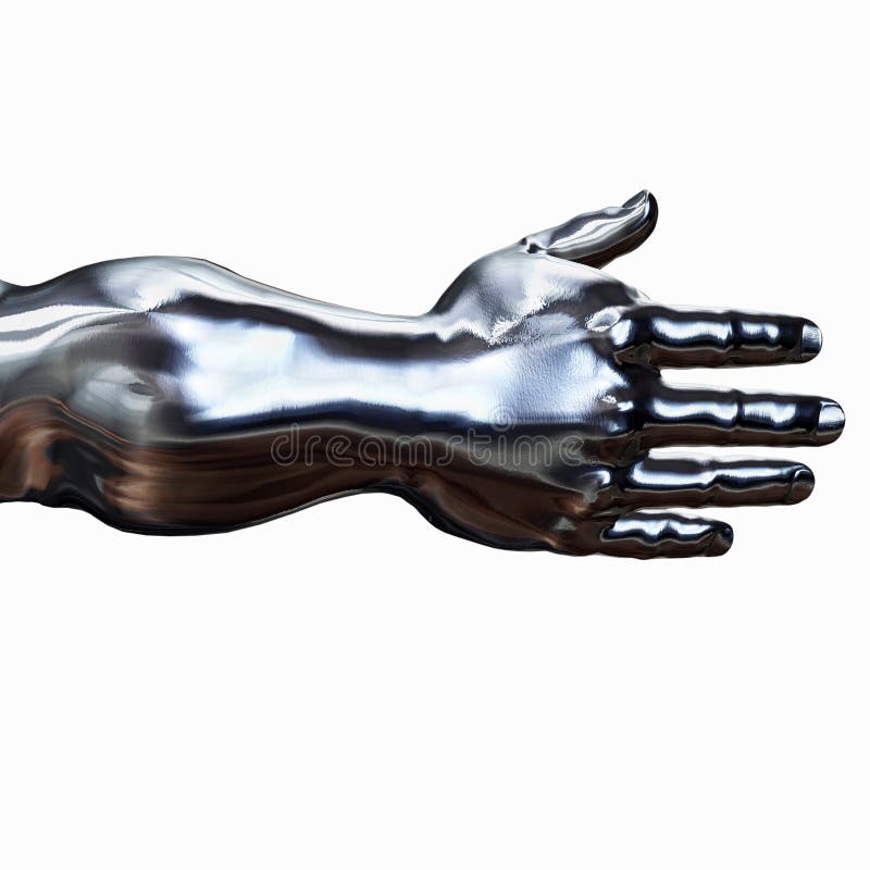 Silver Arm royalty free illustration