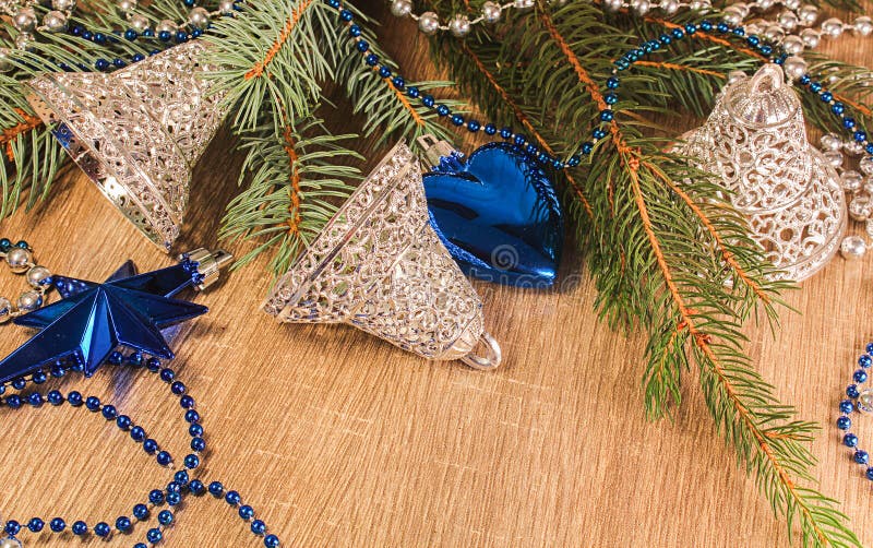 170 Silver Bells Blue Ribbon Stock Photos - Free & Royalty-Free Stock