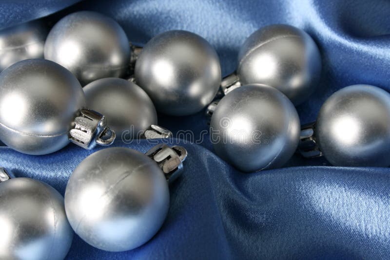 Silver Christmas Balls