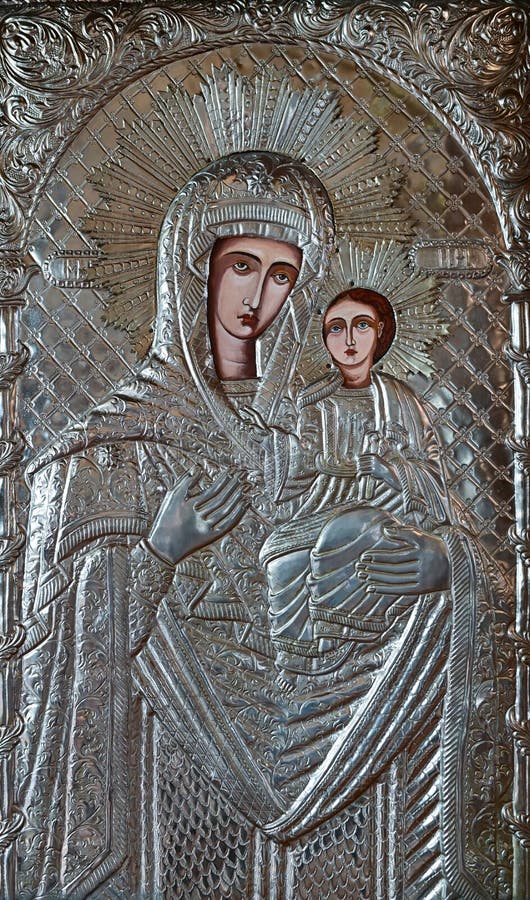 silver church icon