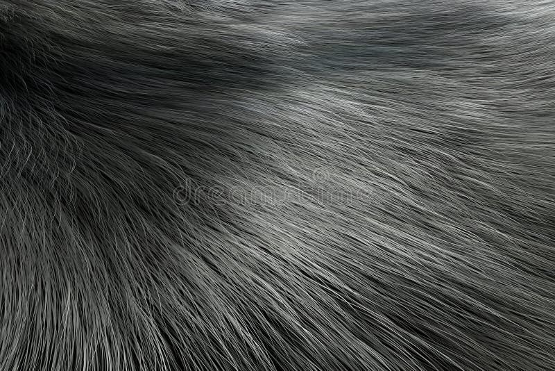 Seamless Wolf Fur Texture