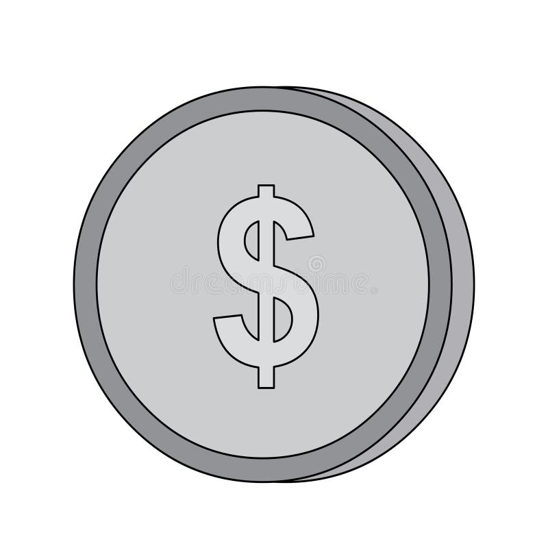 Silver Dollar Clip Art