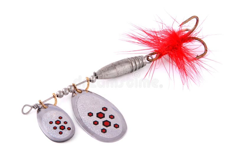 Silver fishing spoon stock image. Image of spoon, metal 37886973