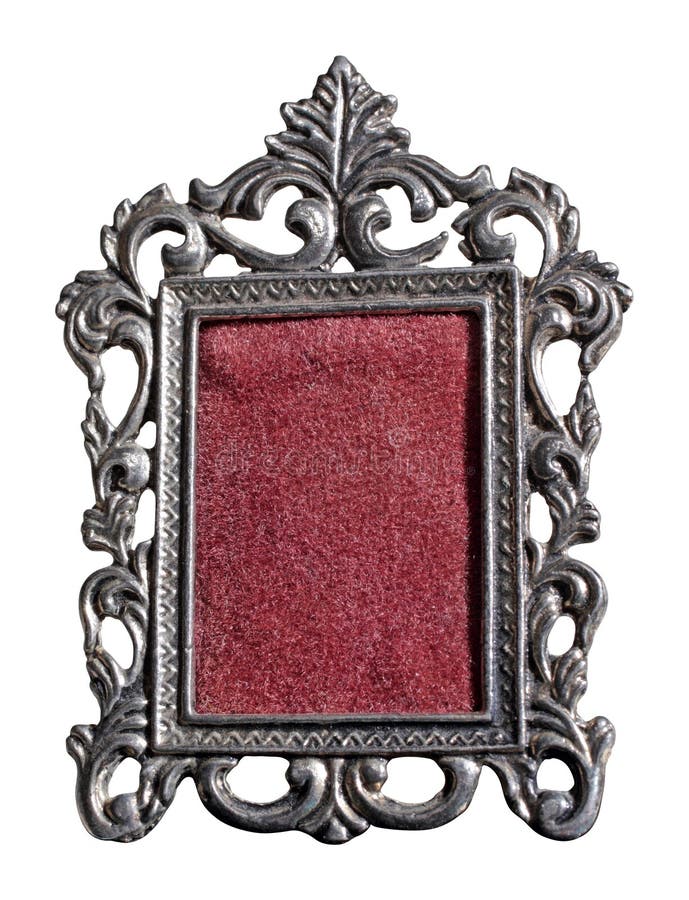 Silver floral frame stock image. Image of ornamental 51878583